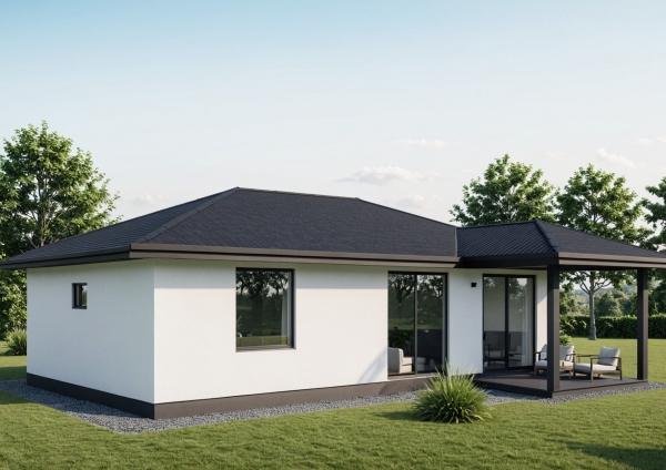 Строительство одноквартирного жилого дома в д. Чернишки, Браславский р-н., Витебская область