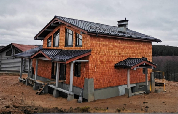 Строительство одноквартирного жилого дома в д. Новоселки, Минский р-н